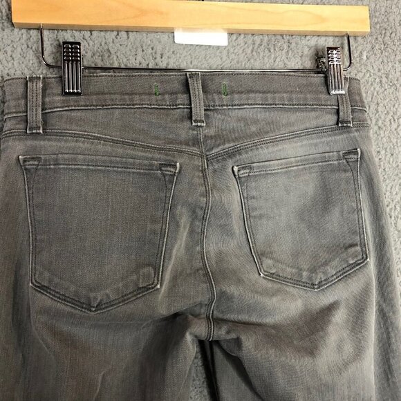 J Brand Gray Skinny Ankle Zip Jeans Women’s 26 Stretch Denim - Picture 3 of 11